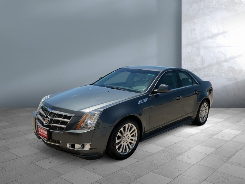 2010 Cadillac CTS Sedan Performance in Thunder Gray Chromaflair — front three-quarter view