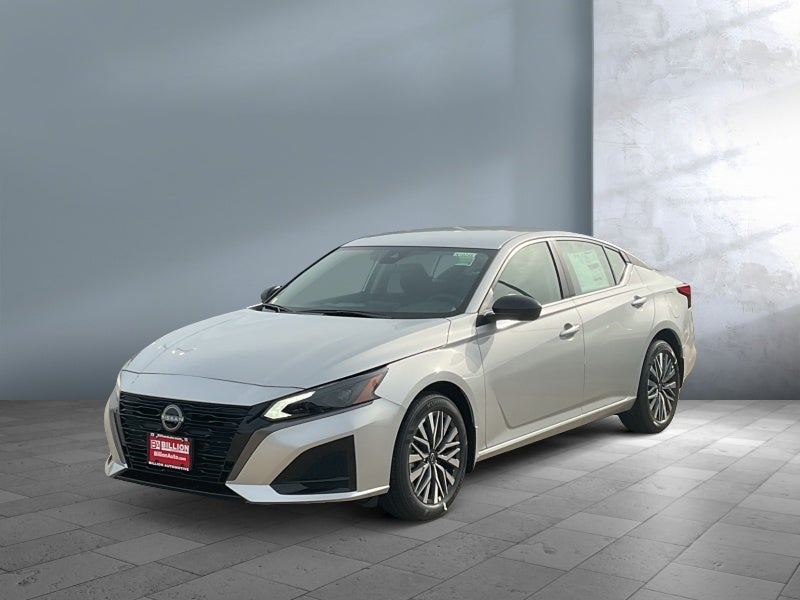 2026 Nissan Altima SV in Brilliant Silver Metallic — front three-quarter view
