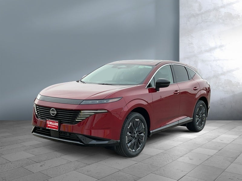 2026 Nissan Murano Platinum in Scarlet Ember Tintcoat — front three-quarter view